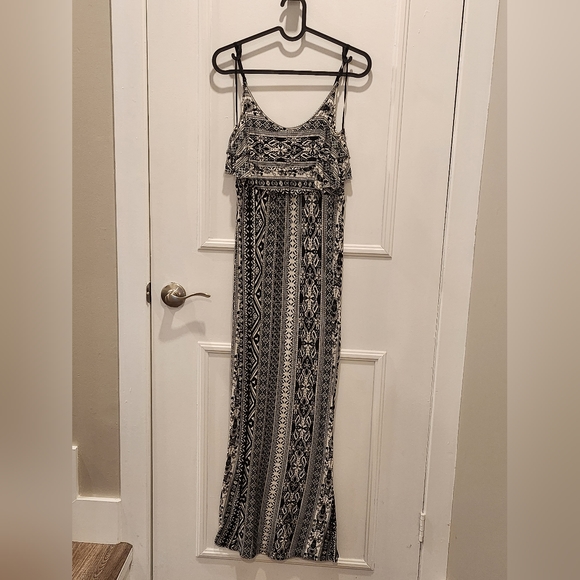 Fitted maxi summer dress - Picture 2 of 5